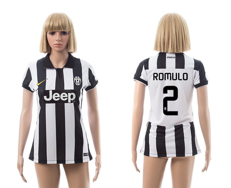 2014-15 Juventus 2 Romulo Home Women Jerseys