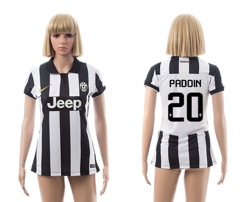 2014-15 Juventus 20 Padoin Home Women Jerseys