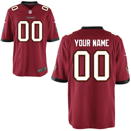 Nike Tampa Bay Buccaneers Customized Game Red Jerseys