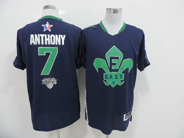 2014 All Star East 7 Anthony Blue Swingman Jerseys