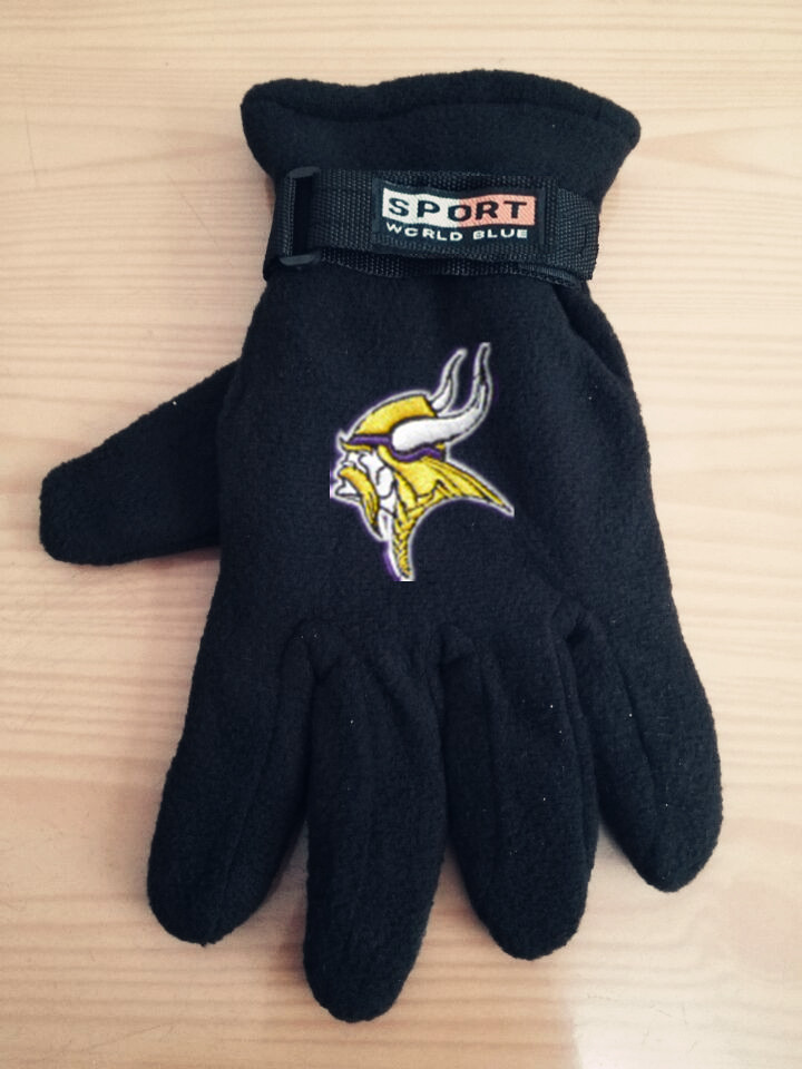 Vikings Winter Velvet Warm Sports Gloves6