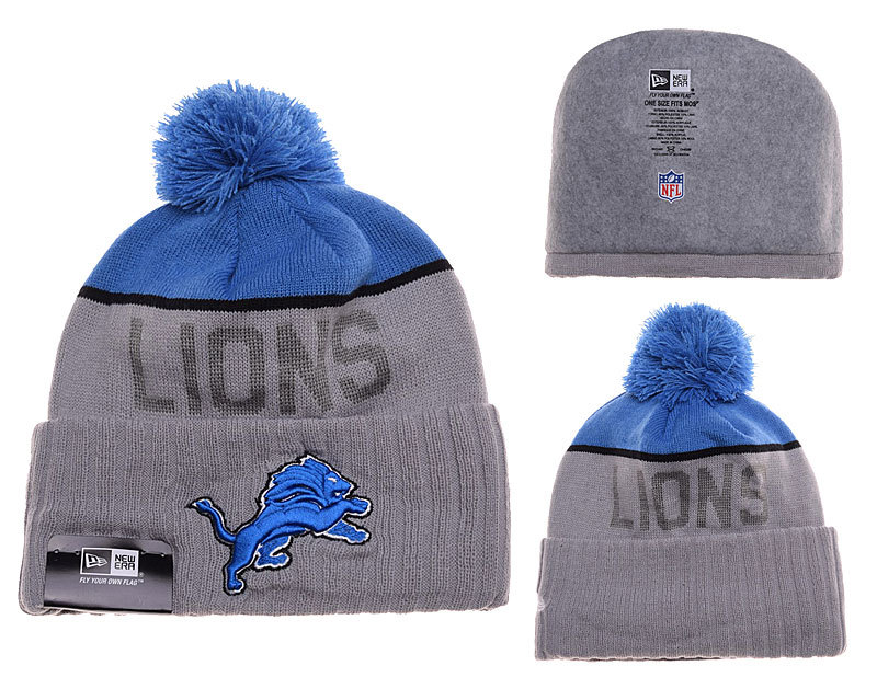 Lions Grey Fashion Knit Hat SD