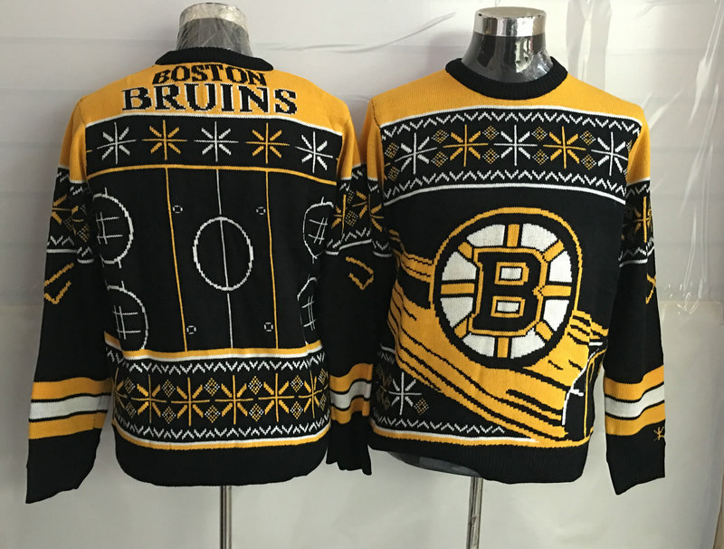 Boston Bruins Crew Neck Men's Ugly Sweater