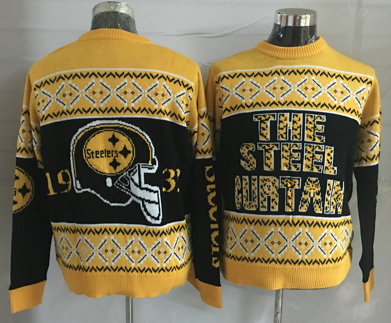 Pittsburgh Steelers Crew Neck Men's Ugly Sweater