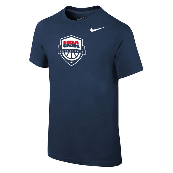 USA Basketball Nike Youth Core T-Shirt Navy