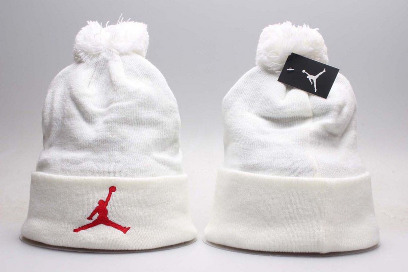 Air Jordan Fresh Logo White Knit Hat YP