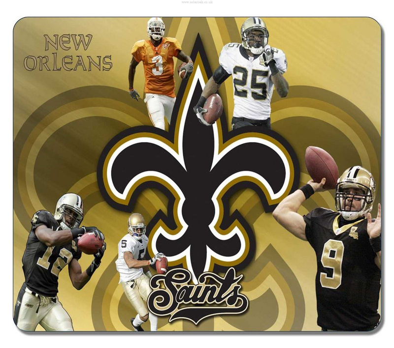 New Orleans Saints Gaming/Office NFL Mouse Pad