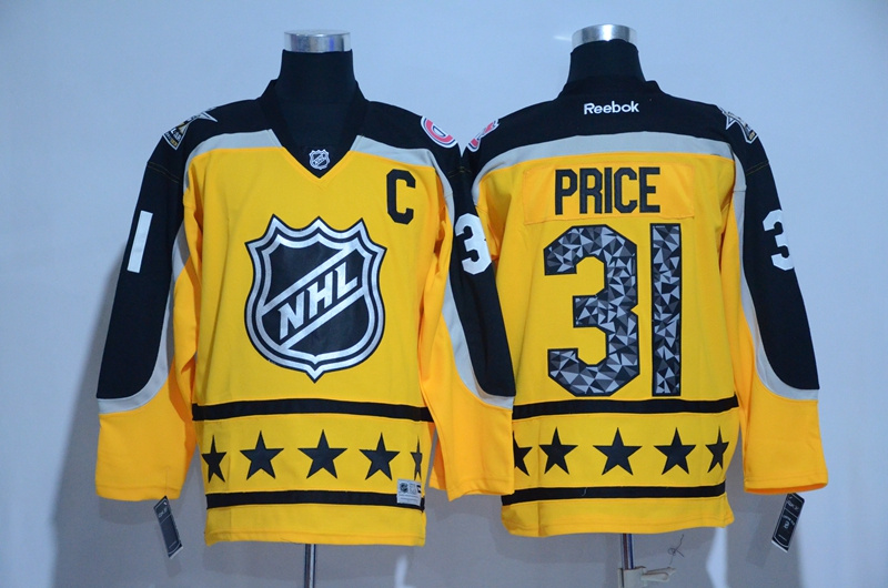Canadiens 31 Carey Price Yellow Atlantic Division 2017 NHL All-Star Game Premier Jersey