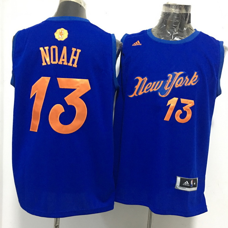 Knicks 13 Joakim Noah Blue 2016 Christmas Day Swingman Jersey