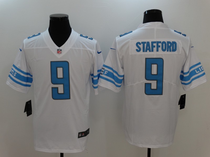 Nike Lions 9 Matthew Stafford White Youth Vapor Untouchable Player Limited Jersey