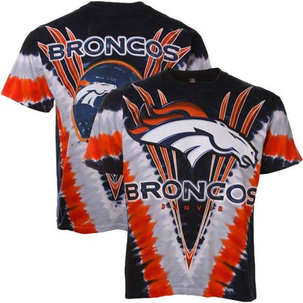 Denver Broncos Tie-Dye Premium Men's T-Shirt