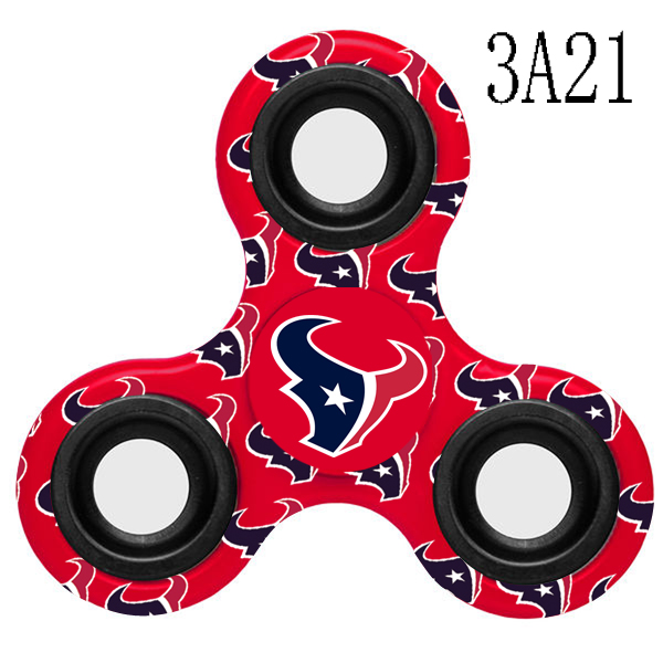 Houston Texans Multi-Logo 3 Way Fidget Spinner
