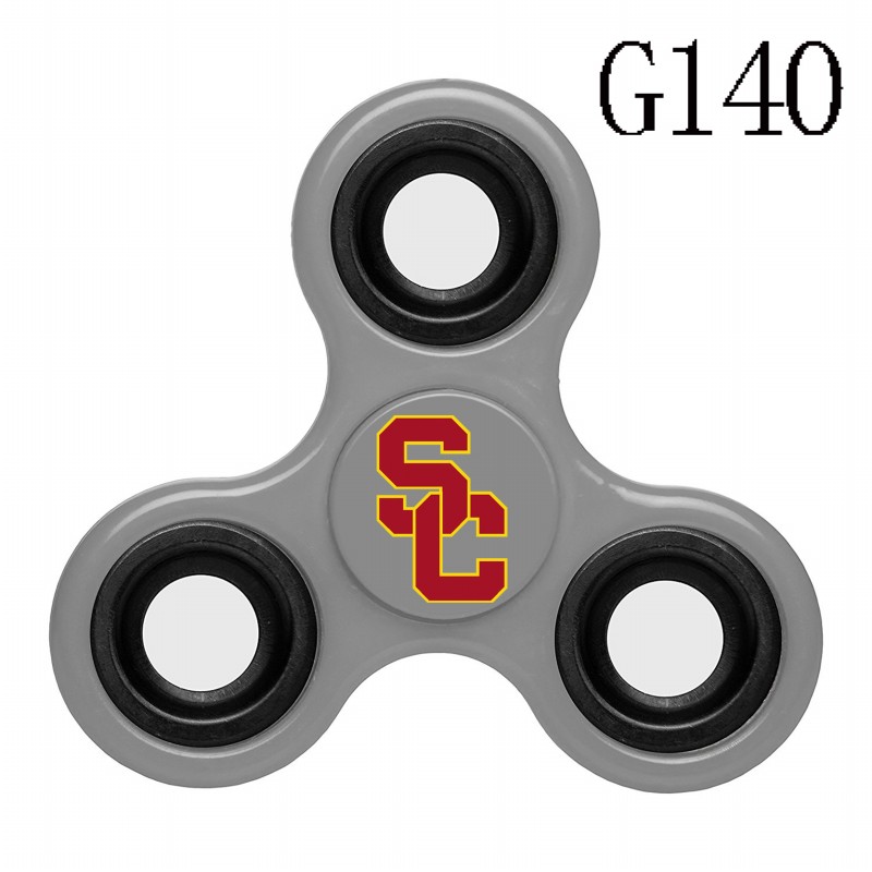 Southern California Trojans Team Logo Gray 3 Way Fidget Spinner