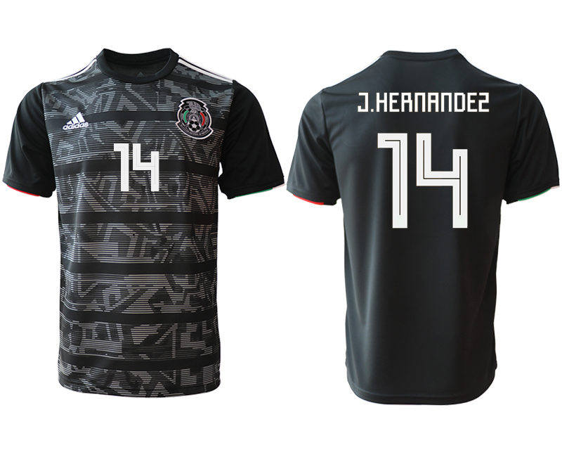 2019-20 Mexico 14 C.HERNANDES Away Thailand Soccer Jersey