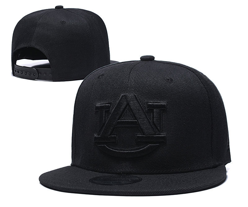 Auburn Tigers Fresh Logo Black Yellow Adjustable Hat GS