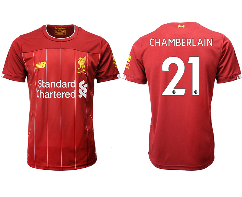 2019-20 Liverpool 21 CHAMBERLAIN Home Thailand Soccer Jersey