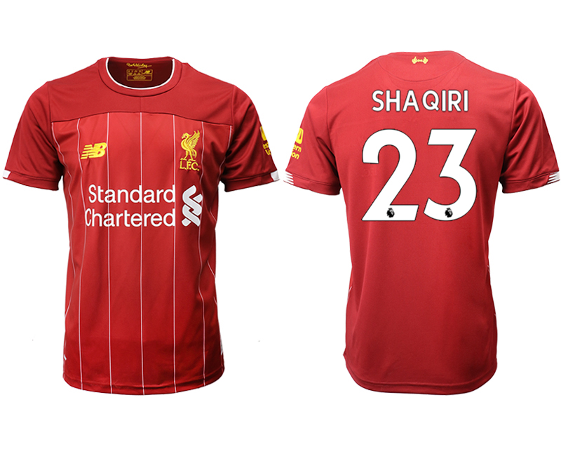 2019-20 Liverpool 23 SHAQIRI Home Thailand Soccer Jersey