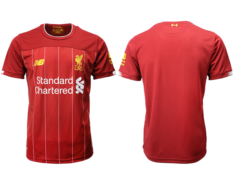 2019-20 Liverpool Home Thailand Soccer Jersey