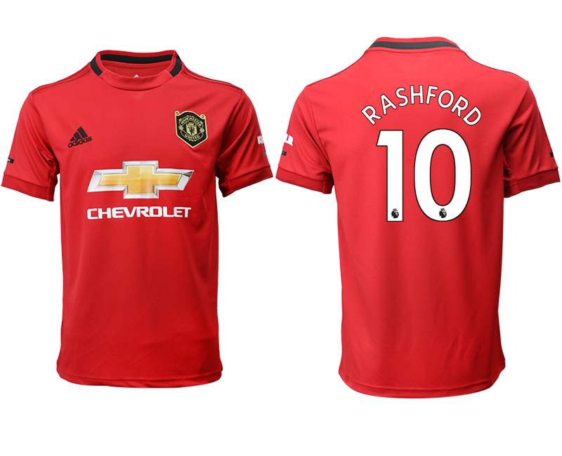 2019-20 Manchester United 10 RASHFORD Home Thailand Soccer Jersey