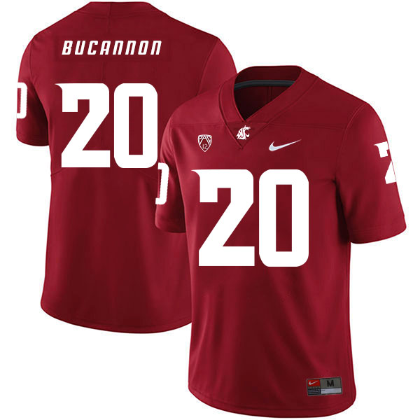 Washington State Cougars 20 Deone Bucannon Red College Football Jersey