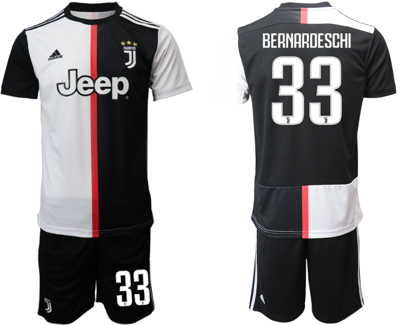 2019-20 Juventus FC 33 BERNARDESCHI Home Soccer Jersey