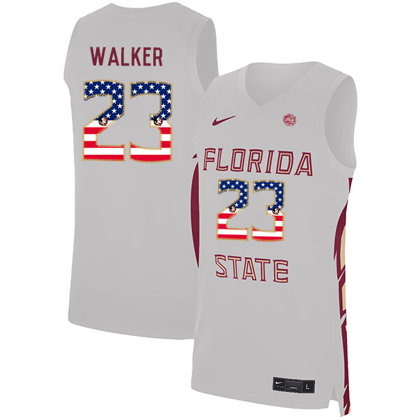 Florida State Seminoles 23 M.J. Walker White Nike USA Flag Basketball College Jersey.jpeg