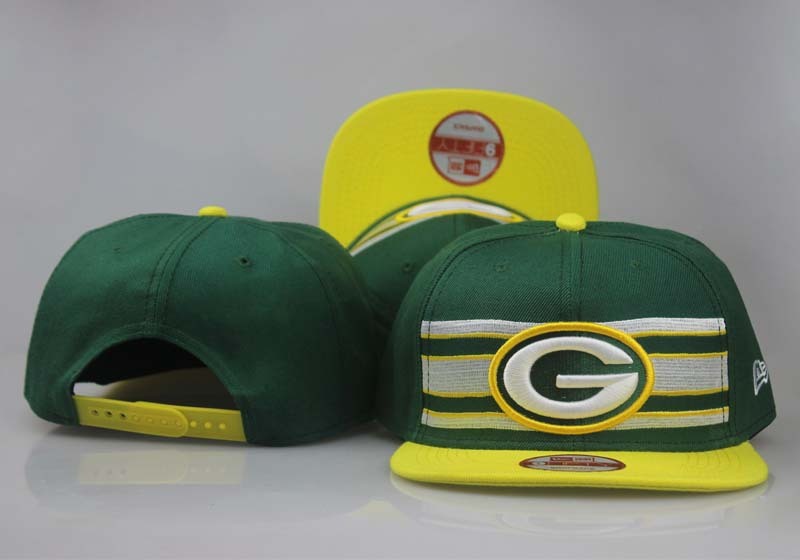 Packers Fresh Logo Green Yellow Adjustable Hat LT