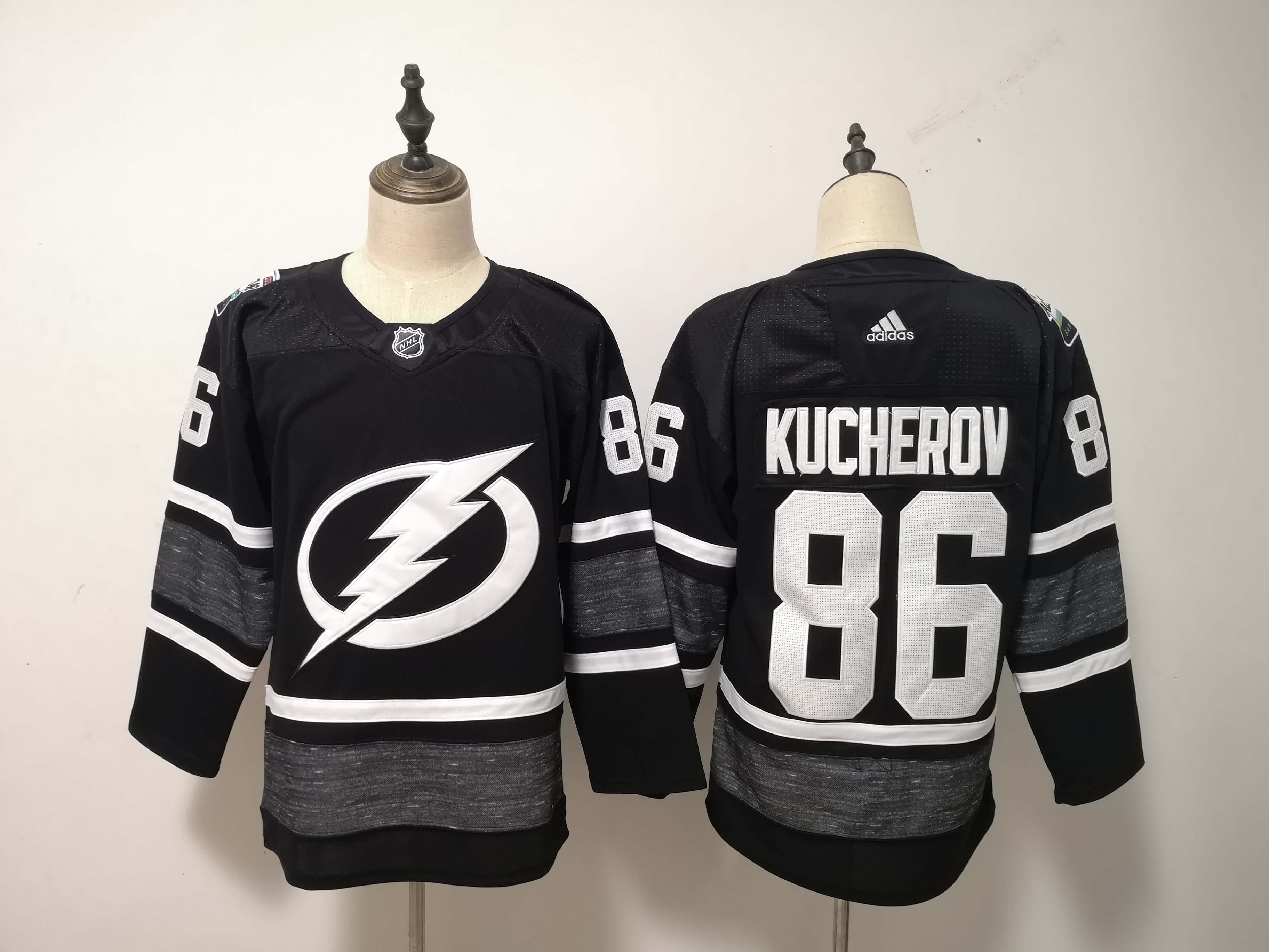 Lightning 86 Nikita Kucherov Black 2019 NHL All-Star Game Adidas Jersey