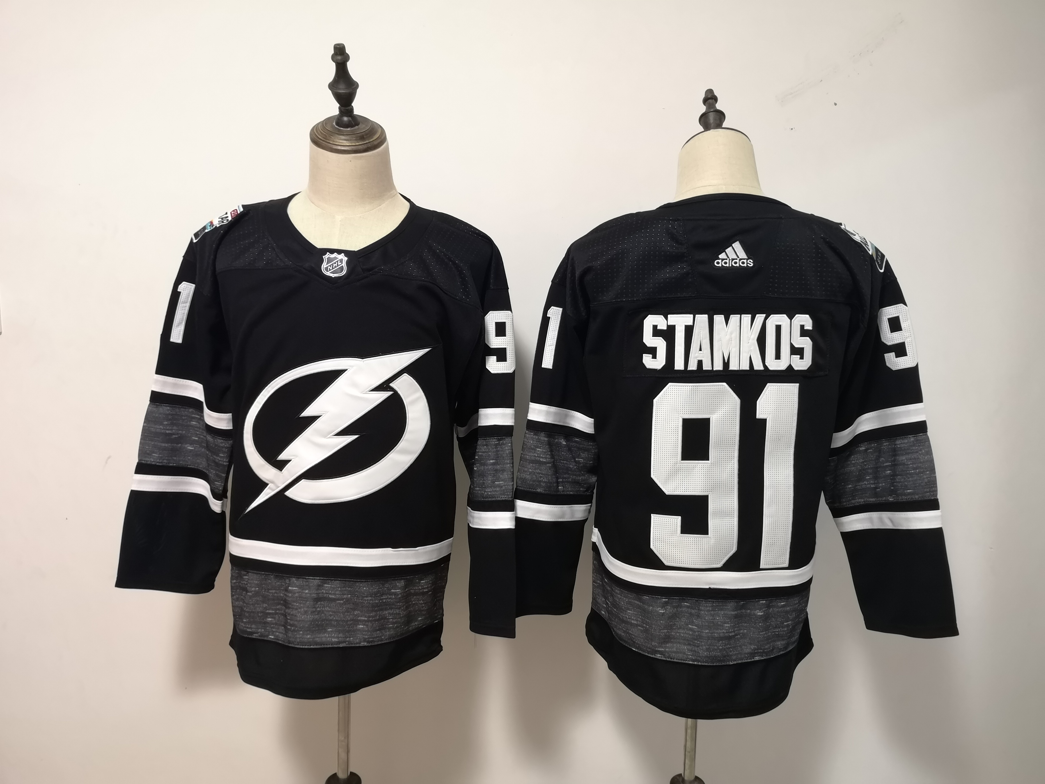 Lightning 91 Steven Stamkos Black 2019 NHL All-Star Game Adidas Jersey
