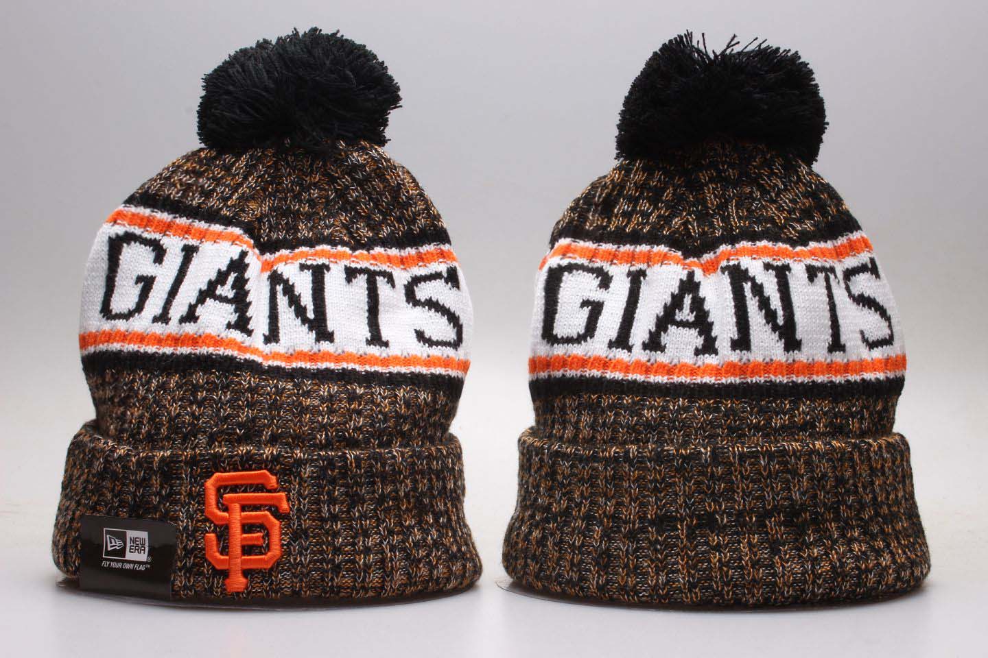 SF Giants Team Logo Fashion Knit Hat YP