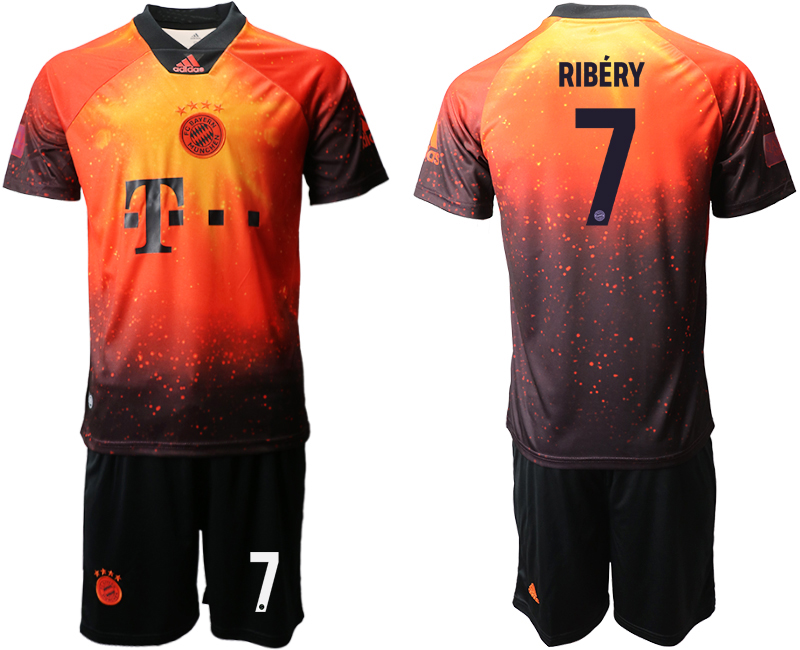 2018-19 Bayern Munich 7 RIBERY FIFA Digital Kit Soccer Jersey