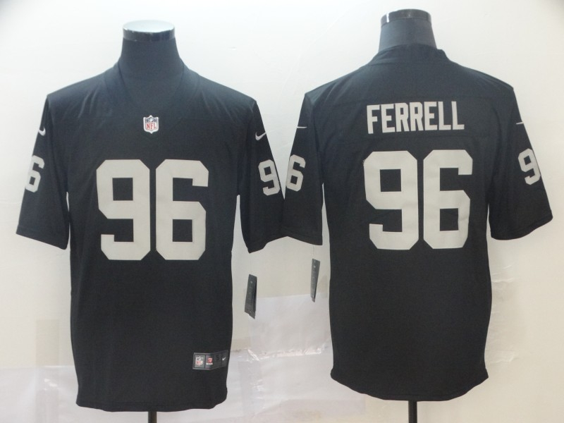 Nike Raiders 96 Clelin Ferrell Black 2019 NFL Draft First Round Pick Vapor Untouchable Limited Jersey