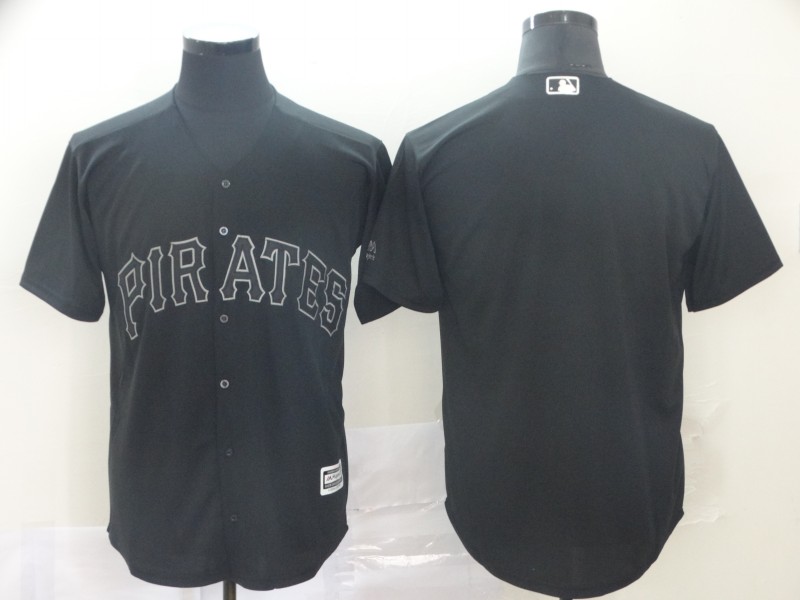 Pirates Blank Black 2019 Players' Weekend Authentic Player Jersey