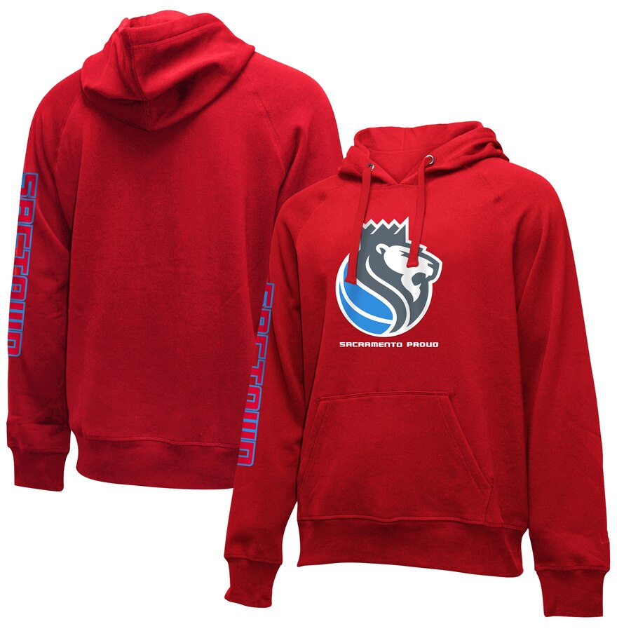 Sacramento Kings New Era 2019-20 City Edition Pullover Hoodie Red