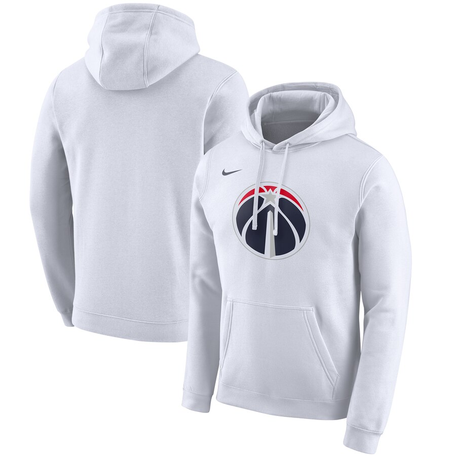 Washington Wizards Nike 2019-20 City Edition Club Pullover Hoodie White