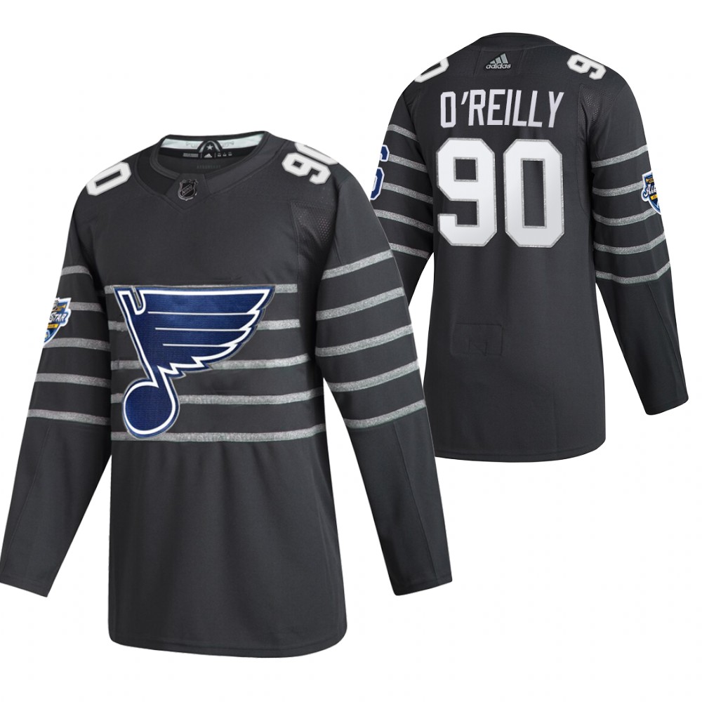 Blues 90 Ryan O'Reilly Gray 2020 NHL All-Star Game Adidas Jersey