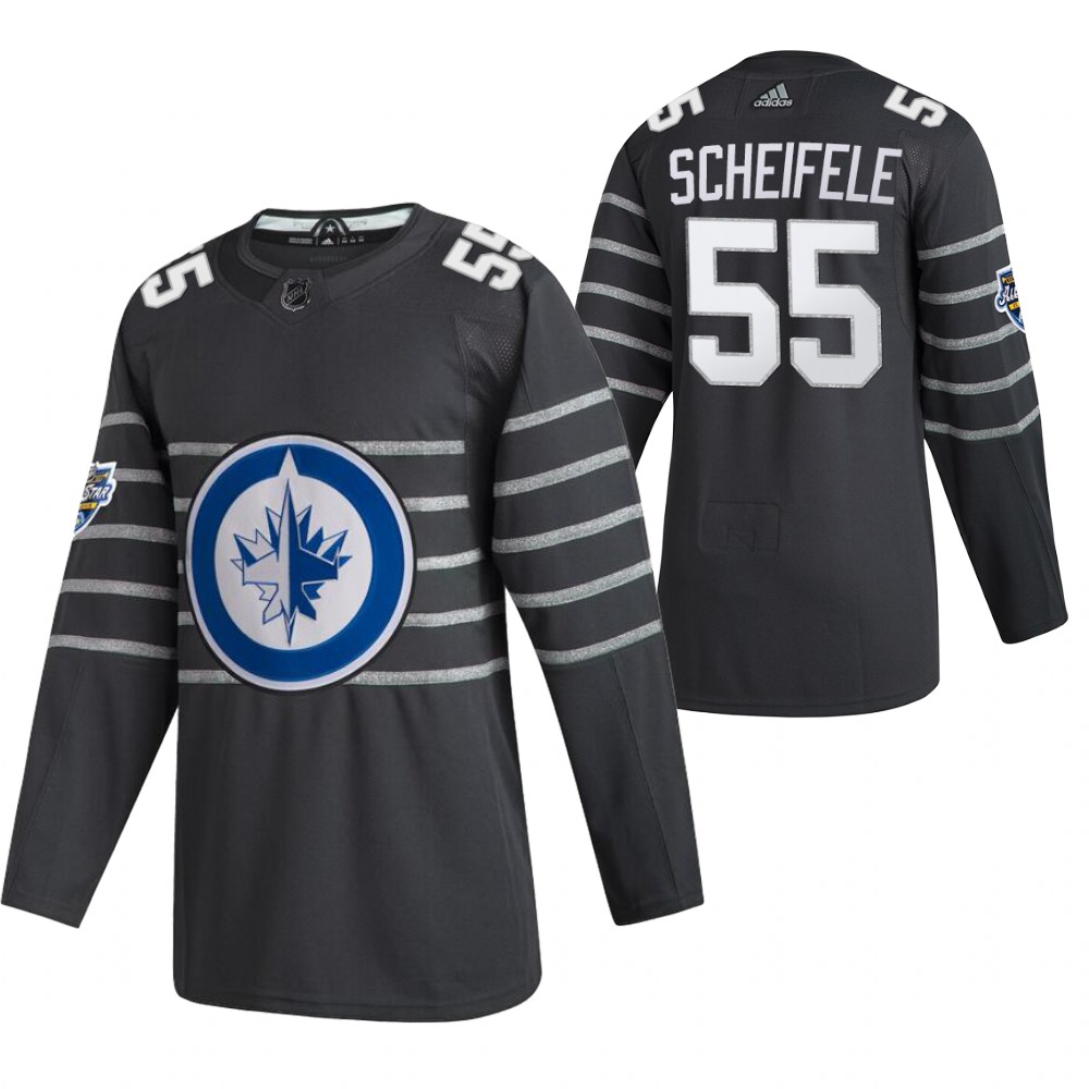 Jets 55 Mark Scheifele Gray 2020 NHL All-Star Game Adidas Jersey