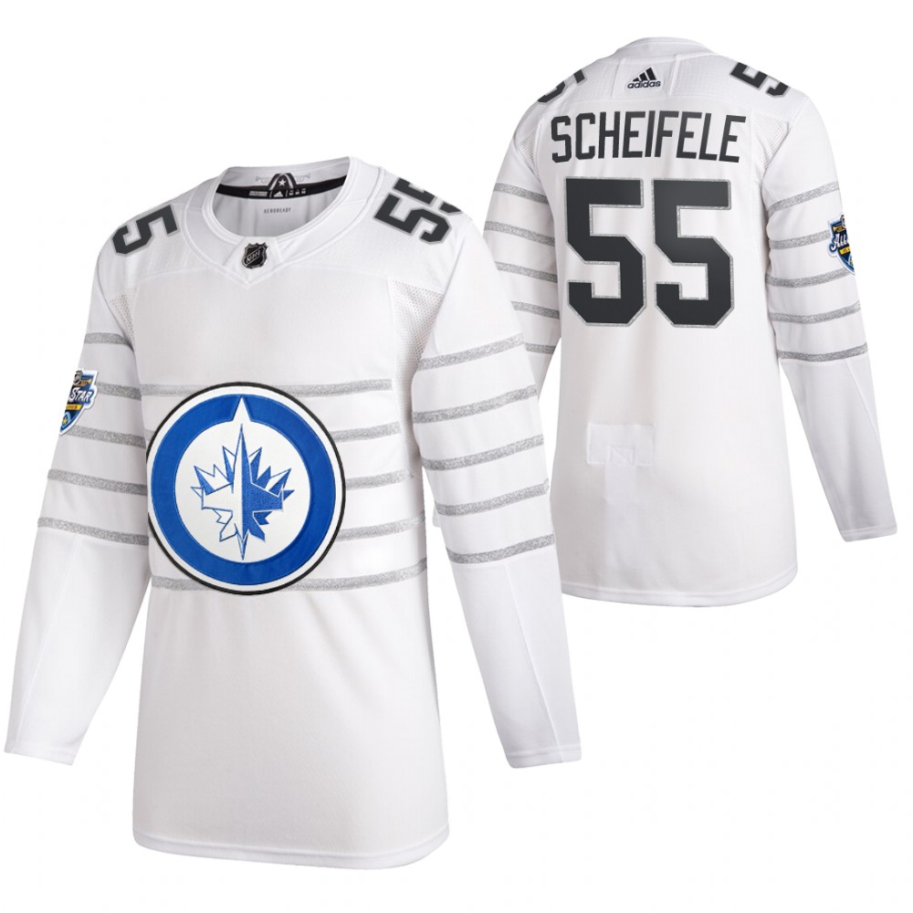 Jets 55 Mark Scheifele White 2020 NHL All-Star Game Adidas Jersey