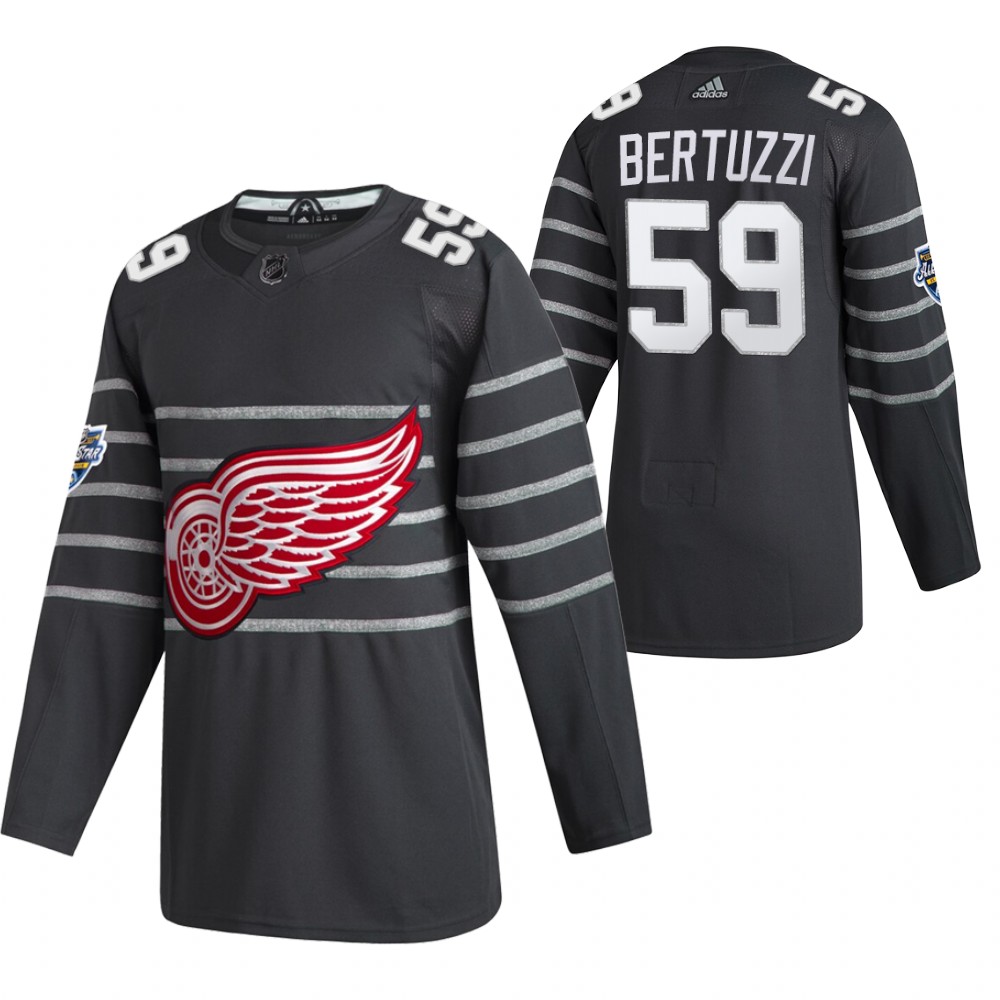 Red Wings 59 Tyler Bertuzzi Gray 2020 NHL All-Star Game Adidas Jersey