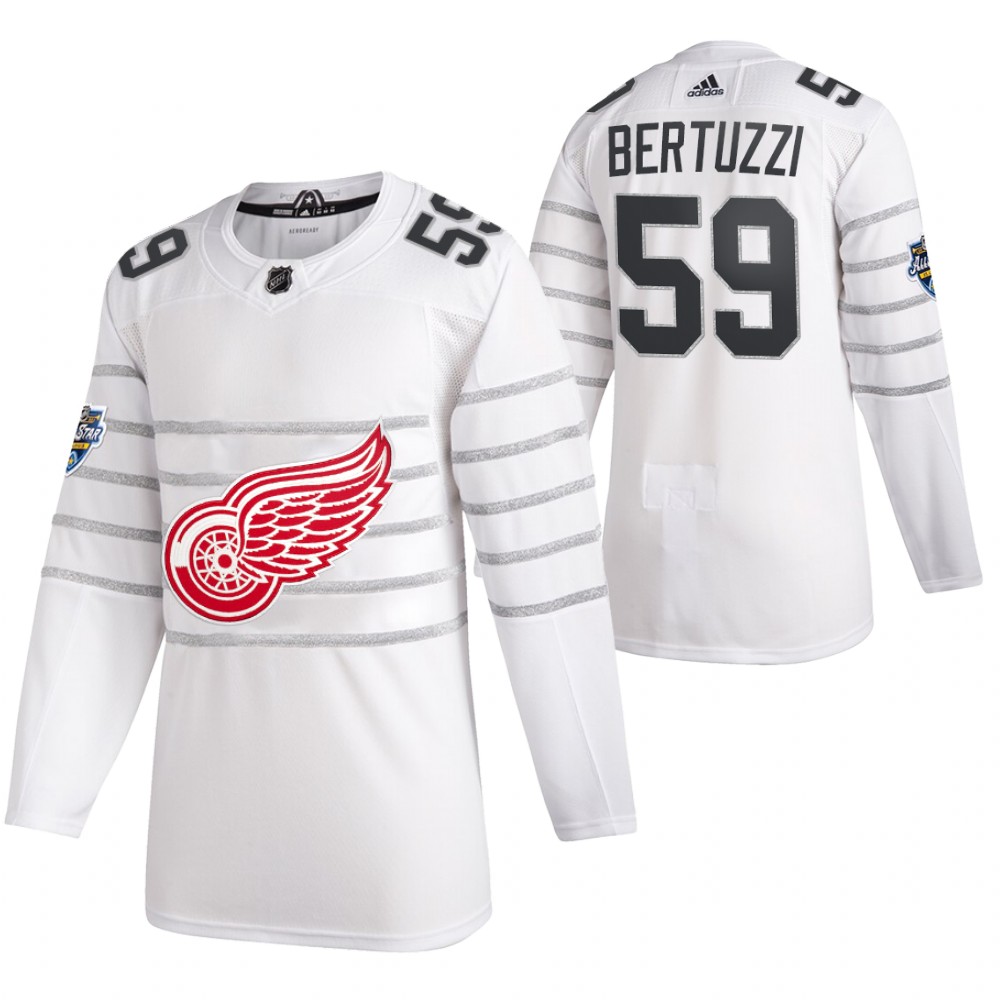 Red Wings 59 Tyler Bertuzzi White 2020 NHL All-Star Game Adidas Jersey