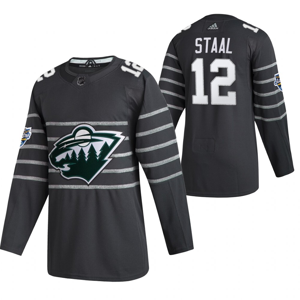 Wild 12 Eric Staal Gray 2020 NHL All-Star Game Adidas Jersey