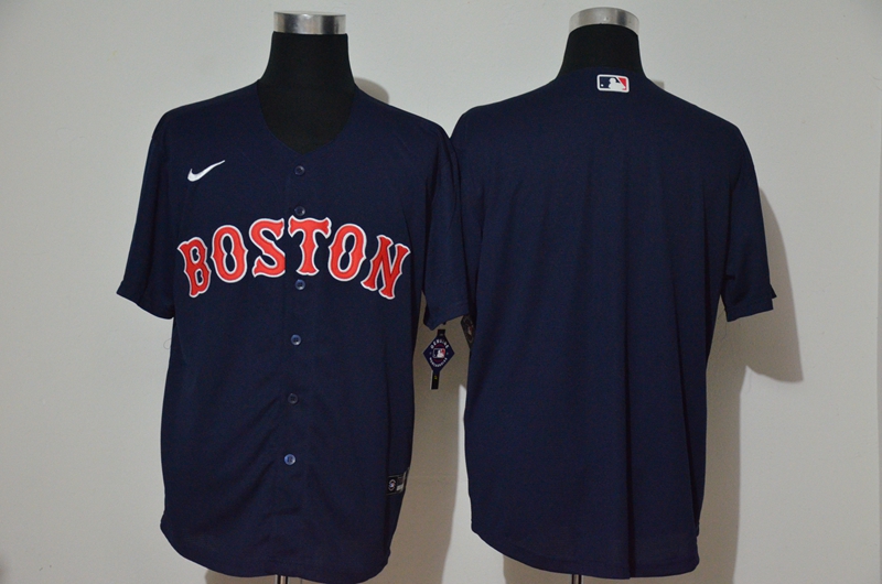 Red Sox Blank Navy 2020 Nike Cool Base Jersey