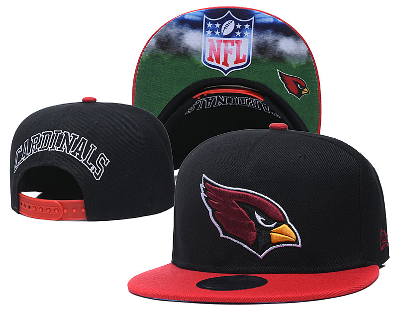 Cardinals Team Logo Black Adjustable Hat GS