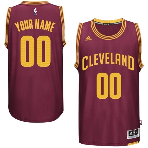 Cleveland Cavaliers Red Men's Customize New Rev 30 Jersey