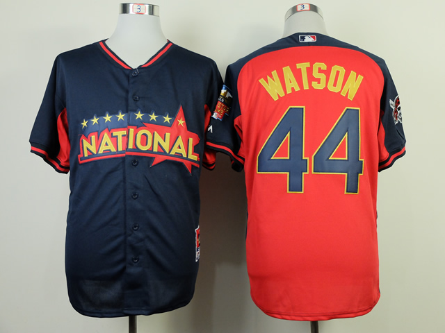 National League 44 Watson Red 2014 All Star Jerseys