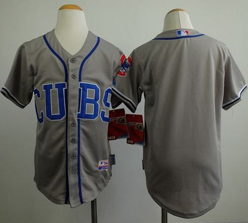 Cubs Grey Youth Jersey
