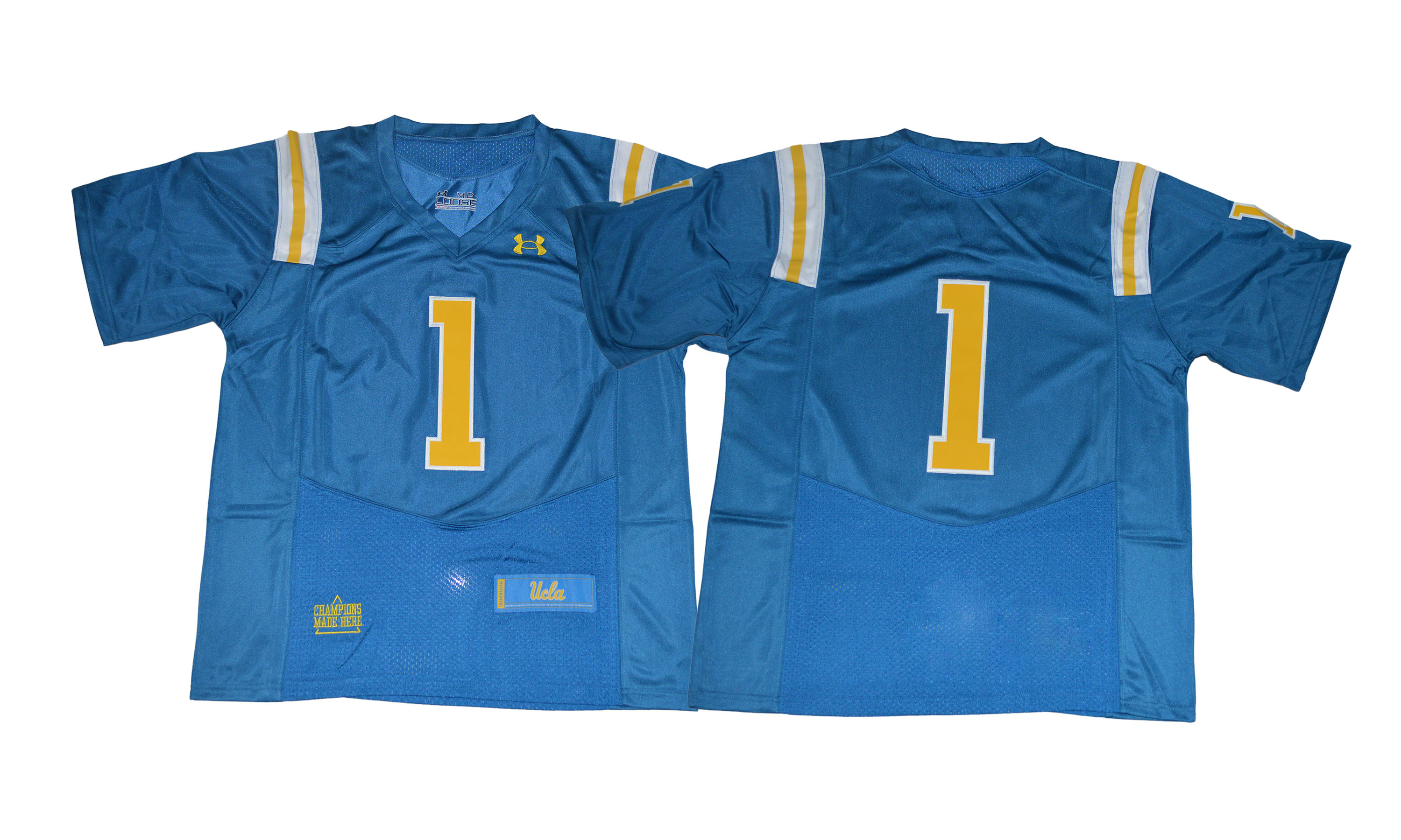 UCLA Bruins #1 Blue College Football Jersey