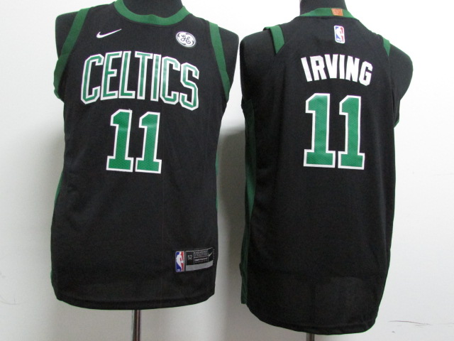 black and green kyrie jersey