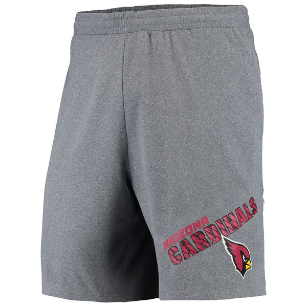 Arizona Cardinals Concepts Sport Tactic Lounge Shorts Heathered Gray