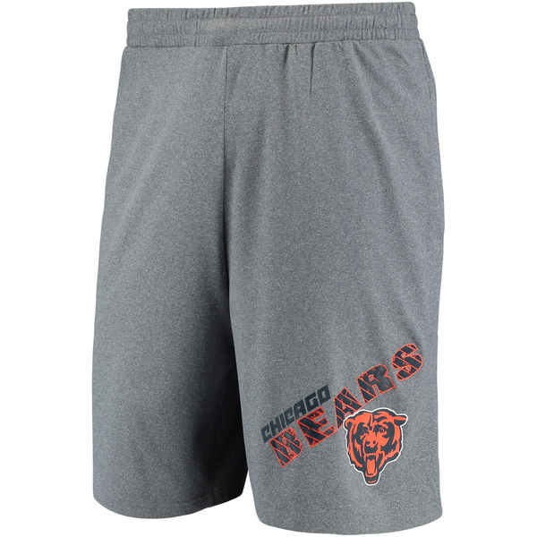 Chicago Bears Concepts Sport Tactic Lounge Shorts Heathered Gray